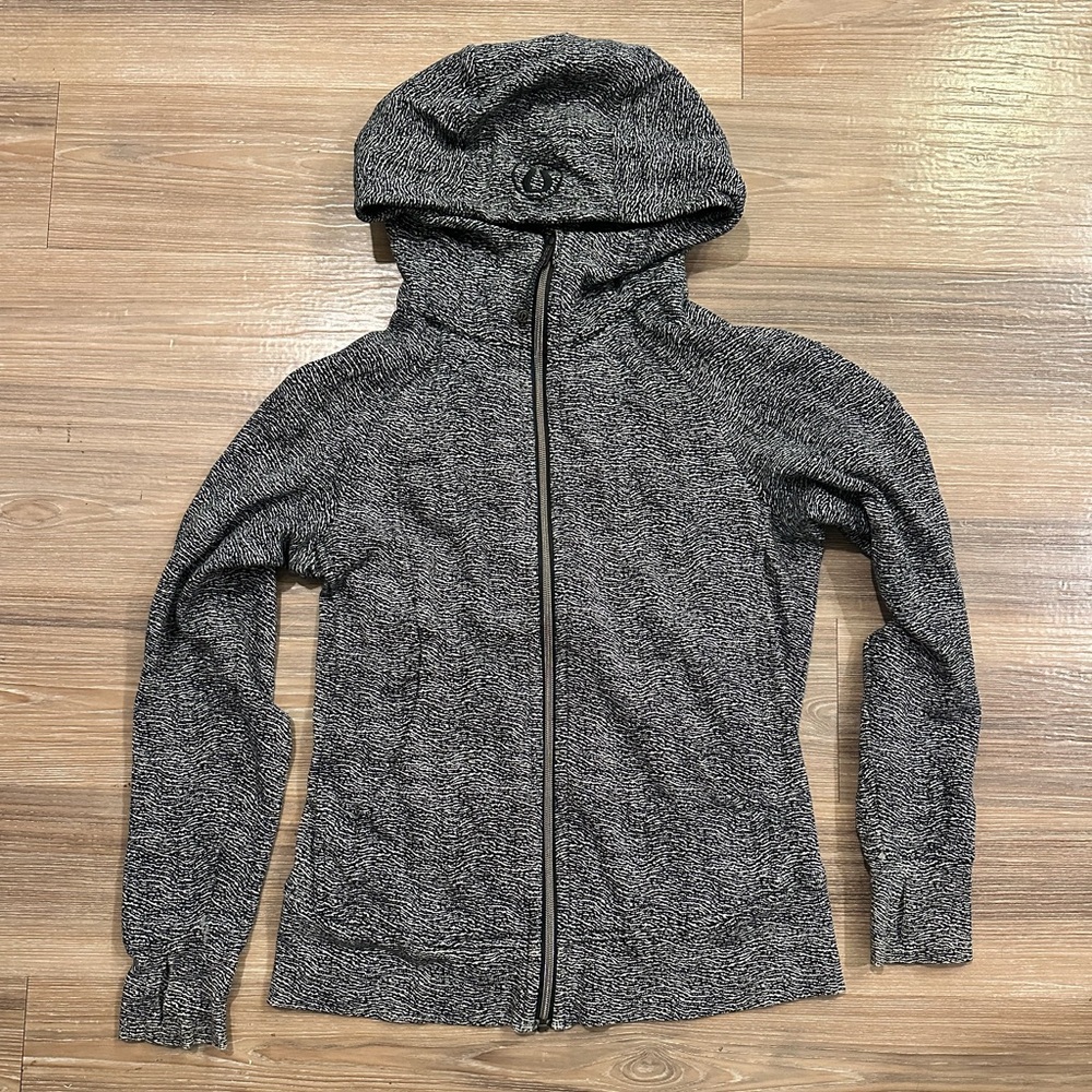 Lululemon Scuba Hoodie - RARE Zebra Print, size 6